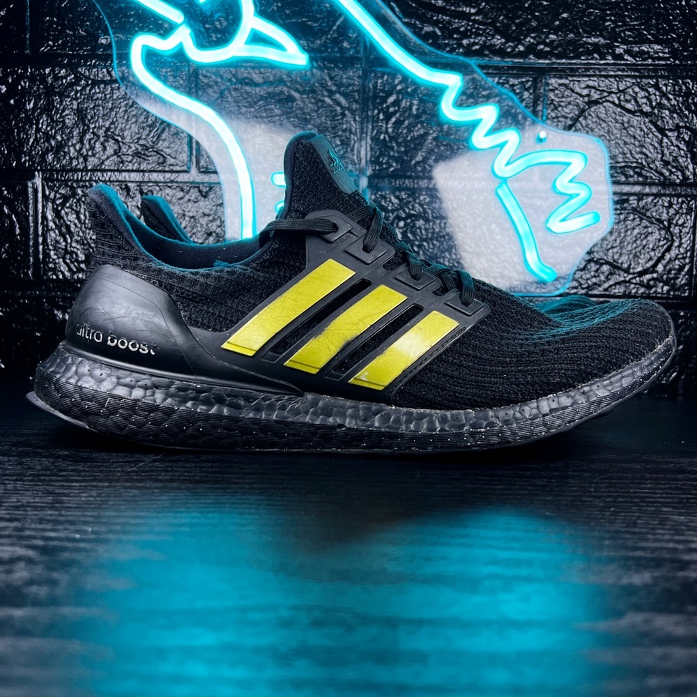 Adidas UltraBoost 4.0 DNA Metallic Gold Men’s Walking Gym Running Shoes - 10